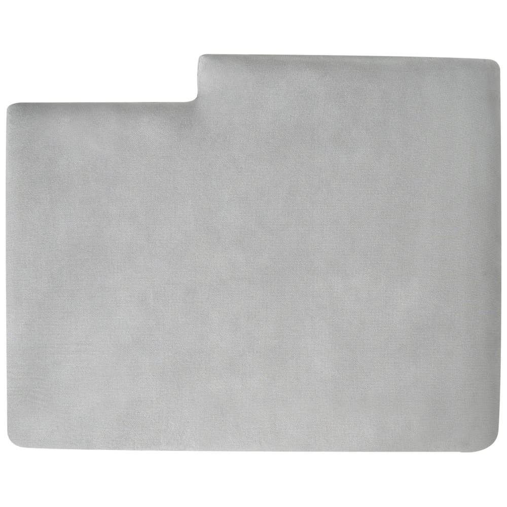 Divano angolare a destra in tessuto di ciniglia grigio chiaro Poliestere Metallo Gambe nere 190 x 272 x 83 cm Schienale imbottito e rifinito 3 posti a L Soggiorno in stile moderno