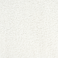 Poltrona Bianca Boucle Imbottita Schienale spesso imbottito Divano Classico Soggiorno