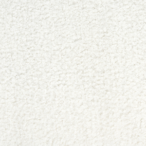 Poltrona Bianca Boucle Imbottita Schienale spesso imbottito Divano Classico Soggiorno