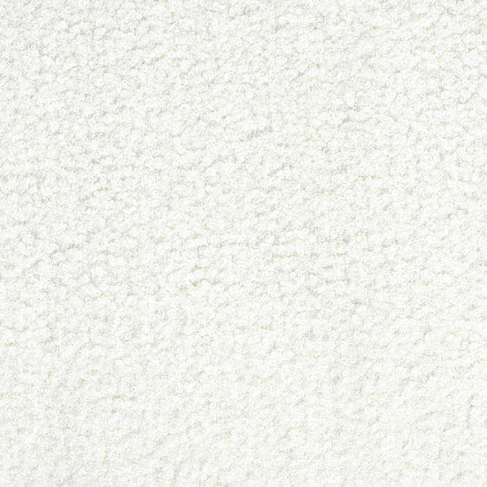 Poltrona Bianca Boucle Imbottita Schienale spesso imbottito Divano Classico Soggiorno