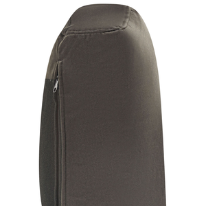 Divano a 3 posti imbottito in velluto grigio grafite con schienale imbottito e braccioli stile moderno