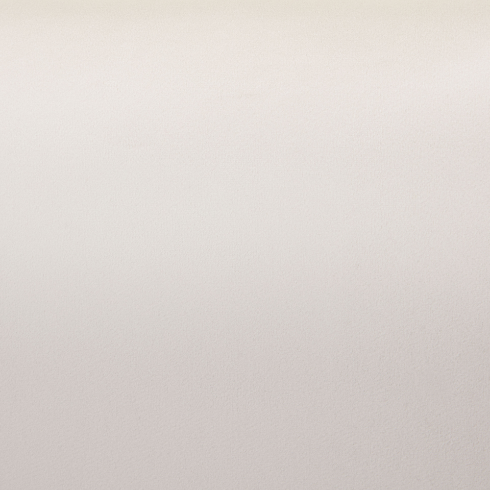 Divano a 3 posti imbottito in velluto beige chiaro con schienale imbottito e braccioli stile moderno