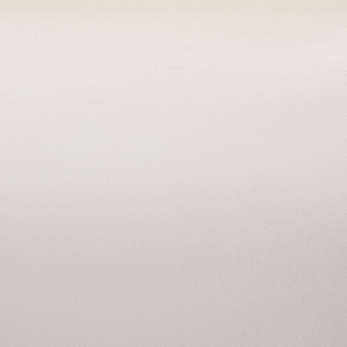 Divano a 3 posti imbottito in velluto beige chiaro con schienale imbottito e braccioli stile moderno