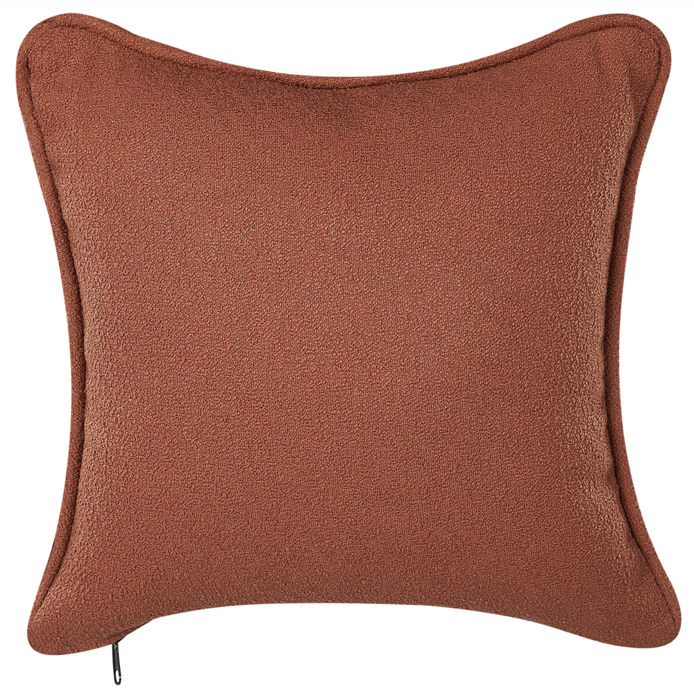 Chaise longue Destra in poliestere rosso con cuscino e gambe metallo da salotto