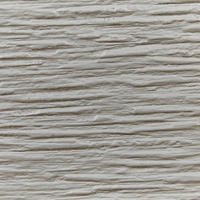 Vaso per fiori da giardino alto in argilla 40x40x77 cm resistente ai raggi UV grigio chiaro