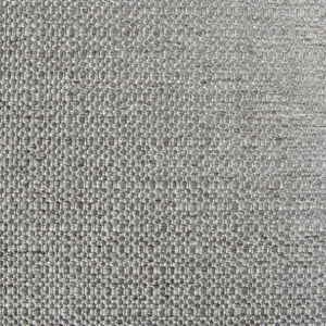 Ottomana poggiapiedi in tessuto poliestere grigio chiaro imbottito quadrato elemento di divano moderno minimalista