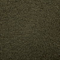 Sedia da scrivania girevole in tessuto boucle verde regolabile in altezza con schienale imbottito moderna industriale girevole con rotelle