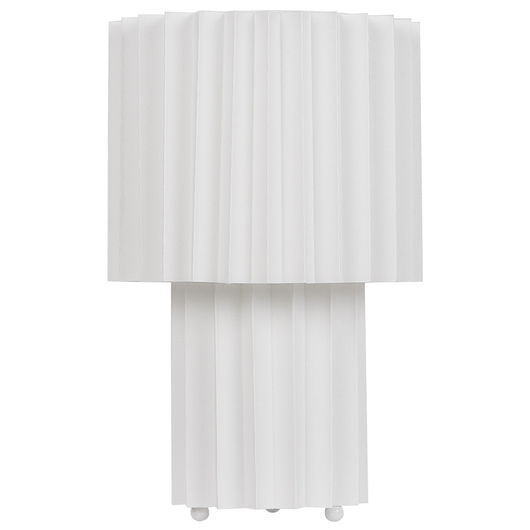 Lampada da comodino Base in lino bianco Paralume a tamburo in tessuto 40 cm Stile moderno Soggiorno Camera da letto