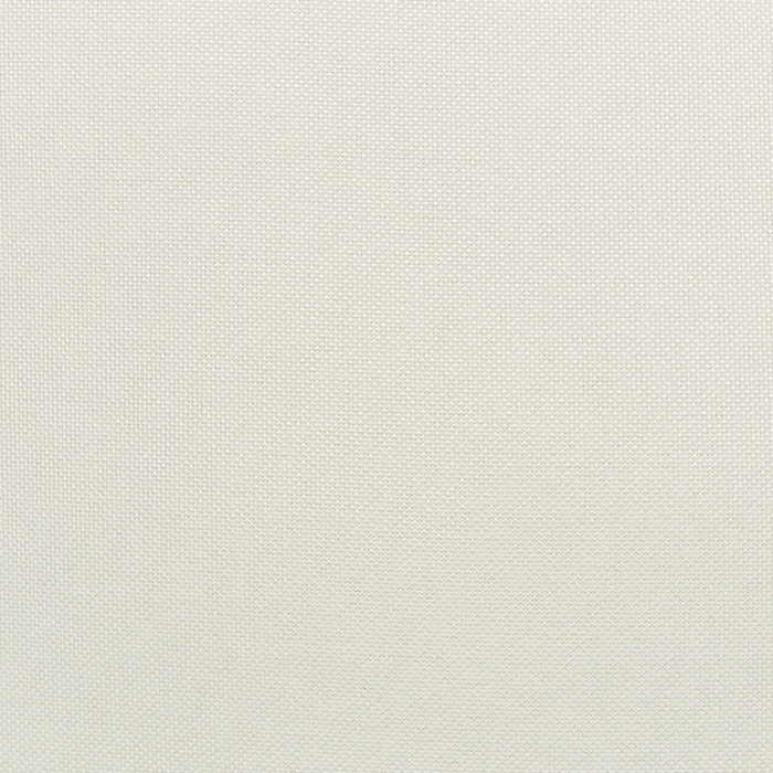 Divano 3 posti imbottito in velluto bianco sporco con sedile e schienale imbottiti con gambe in legno