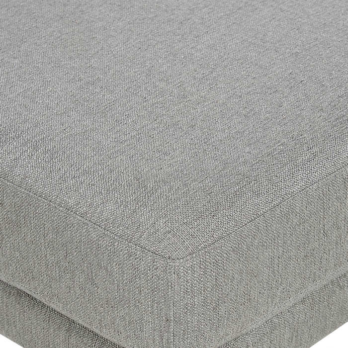 Divano a 3 posti Grigio chiaro in tessuto poliestere imbottito Divano Cuscini supplementari