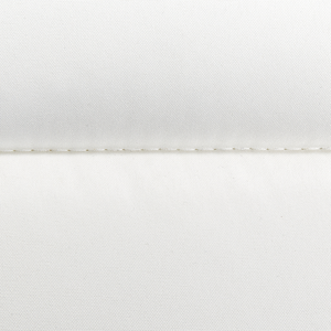 Cuscino per Lettino in Tessuto bianco con Cuscino per Testa 180 x 60 cm cuscino sdraio esterno