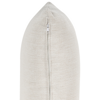 Divano a 3 posti Bianco Sporco in tessuto poliestere imbottito Divano Cuscini supplementari