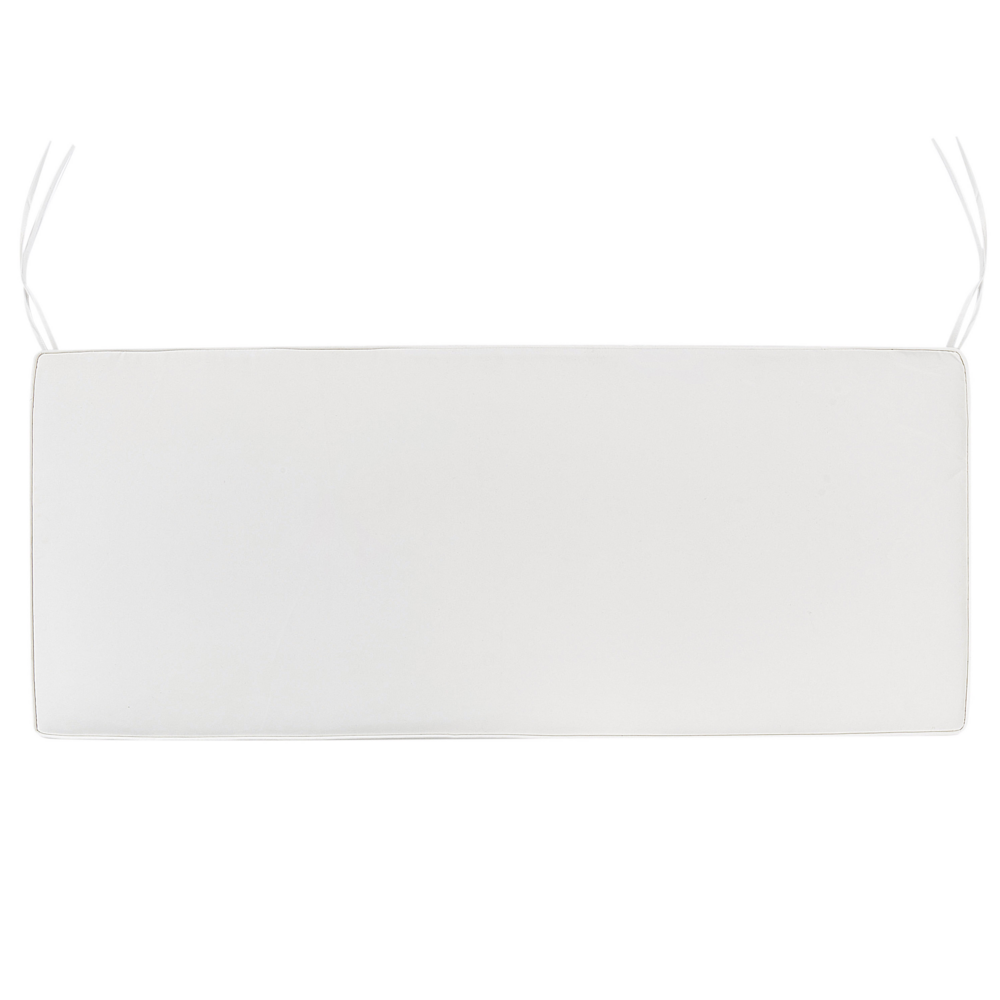 Cuscino per panca da giardino grigio chiaro 108 x 45 cm resistenti ai raggi UV giardino balcone terrazza esterno