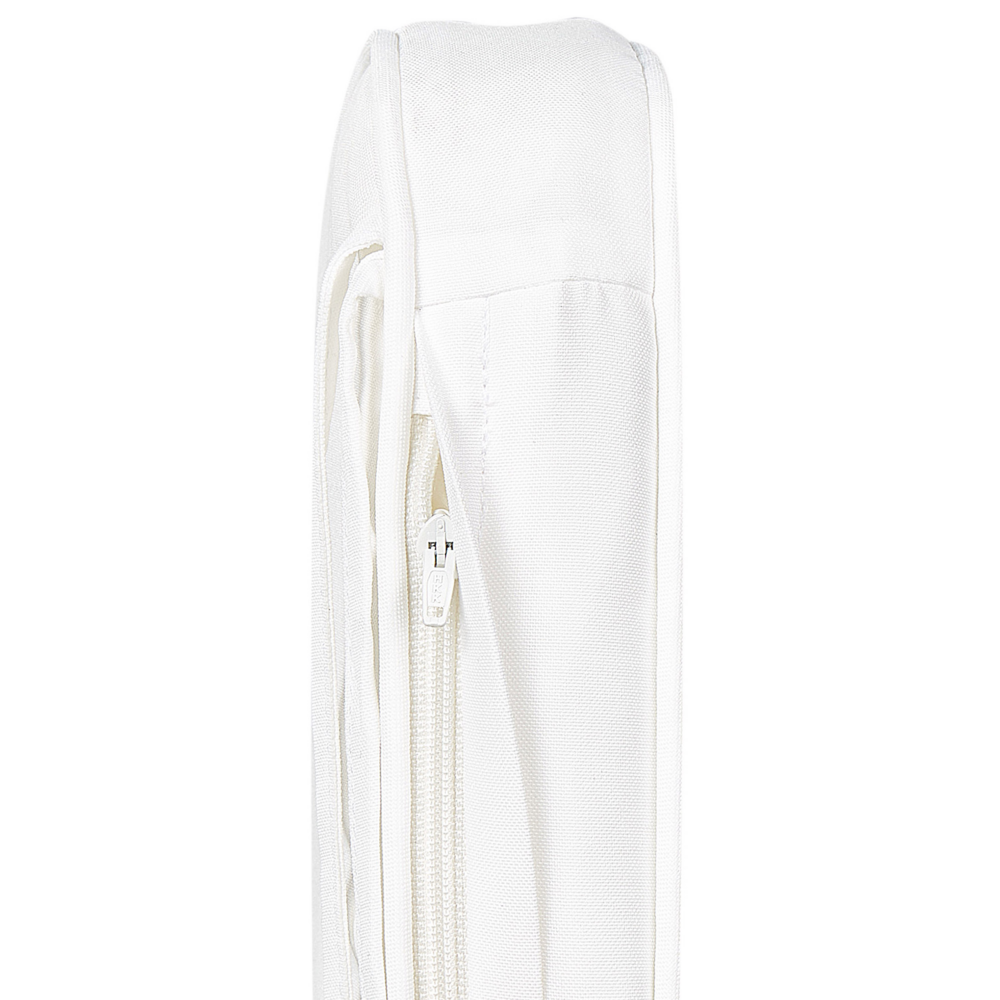 Cuscino per panca da giardino grigio chiaro 108 x 45 cm resistenti ai raggi UV giardino balcone terrazza esterno