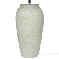 Lampada da tavolo Base in ceramica bianca Paralume a cono regolabile in lino Effetto invecchiato Design moderno e minimalista Soggiorno Camera da letto