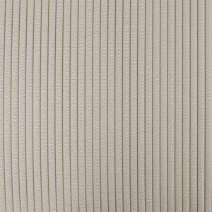 Ottomana moderna quadrata in velluto a coste beige 80 x 80 x 35 cm stile Contemporaneo soggiorno