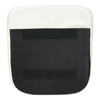 Sedia da pranzo Rivestimento in velluto bianco Gambe in legno con braccioli Stile classico Mobili per il soggiorno