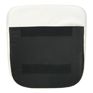 Sedia da pranzo Rivestimento in velluto bianco Gambe in legno con braccioli Stile classico Mobili per il soggiorno