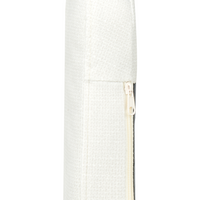 Sedia da pranzo Rivestimento in velluto bianco Gambe in legno con braccioli Stile classico Mobili per il soggiorno