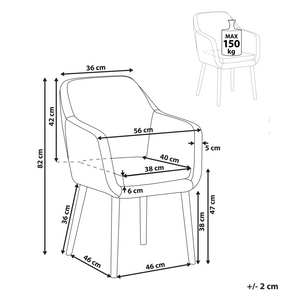 Sedia da pranzo Rivestimento in velluto bianco Gambe in legno con braccioli Stile classico Mobili per il soggiorno