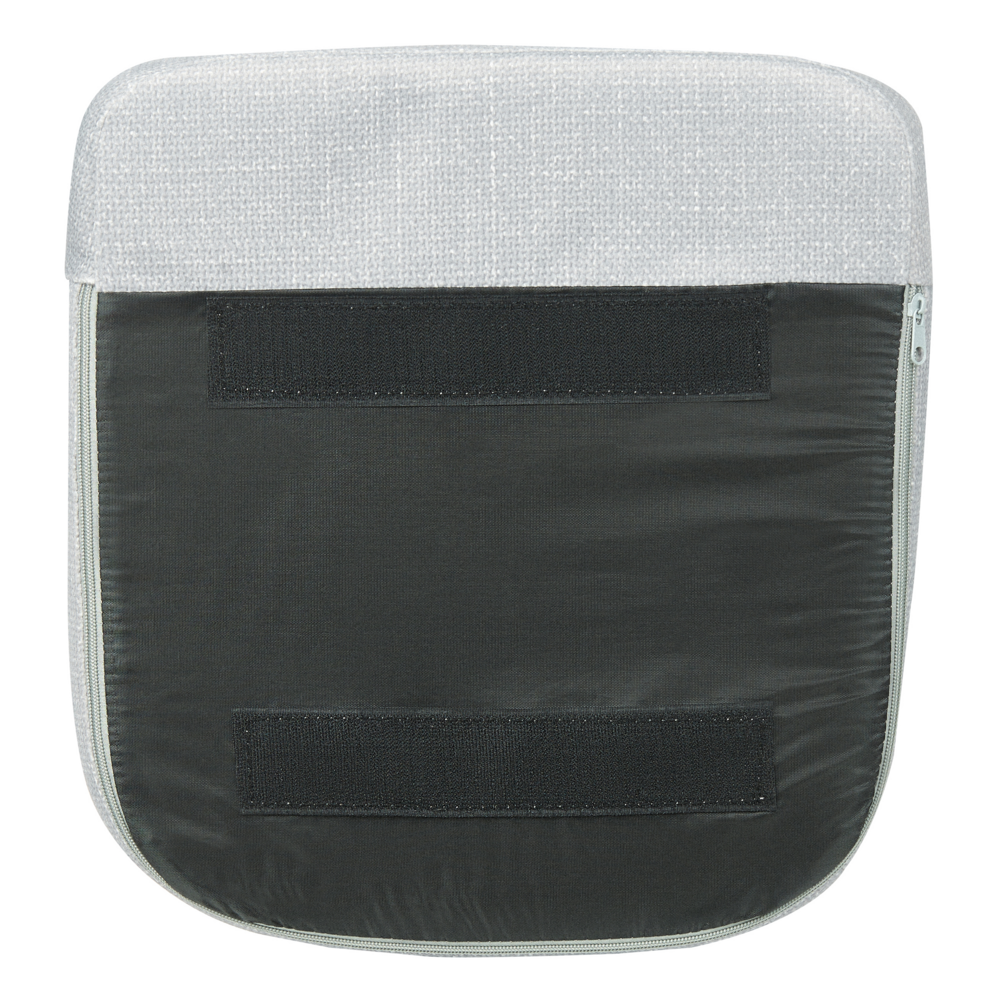 Sedia da pranzo Rivestimento in velluto grigio Gambe in legno con braccioli Stile classico Mobili per il soggiorno