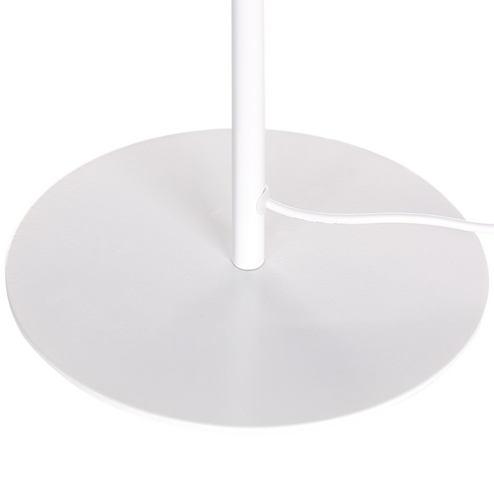 Lampada da tavolo LED Bianco 41 cm Luce calda Soggiorno Camera da letto Ufficio Studio Illuminazione moderna