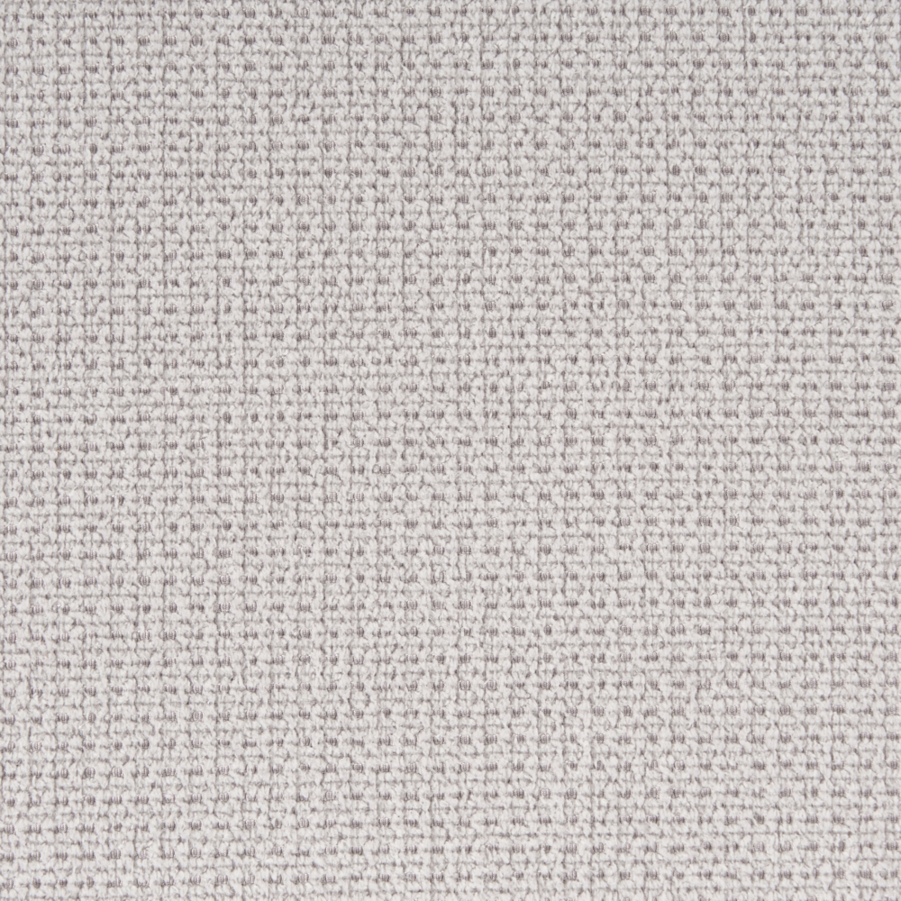 Divano angolare a 3 posti a sinistra Tessuto grigio chiaro Braccioli imbottiti a binario Cuscini aggiuntivi Stile moderno minimalista