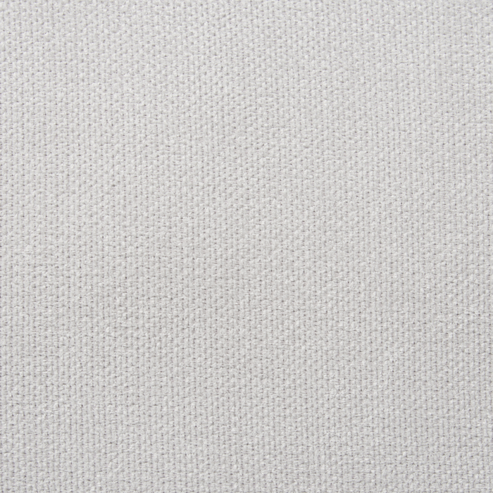 Divano angolare a 4 posti a destra Tessuto grigio chiaro Braccioli imbottiti a binario Cuscini aggiuntivi Stile moderno minimalista