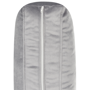 Divano moderno in velluto grigio a 3 posti con Gambe nere Stile Retrò Moderno