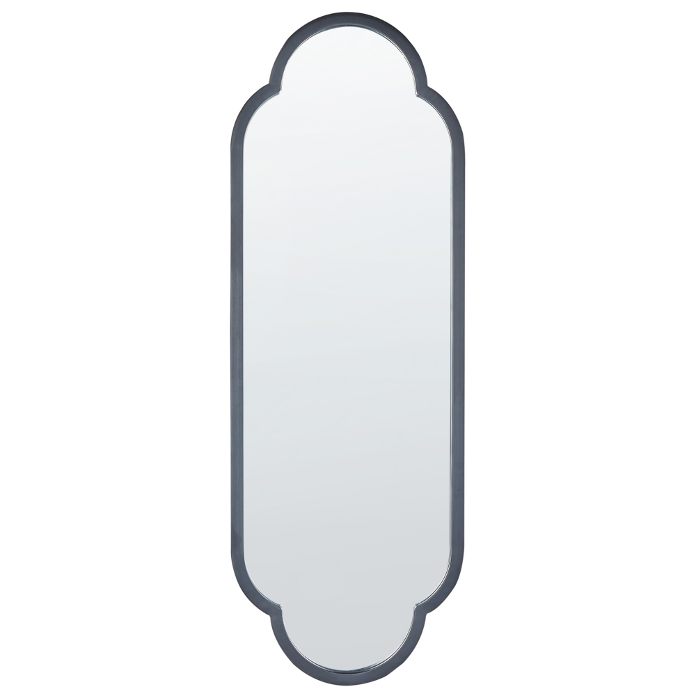 Specchio da parete in metallo nero 36 x 102 cm Specchio decorativo da parete in stile vinatge da appendere.