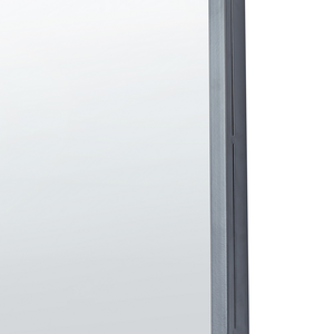 Specchio da parete in metallo nero 36 x 102 cm Specchio decorativo da parete in stile vinatge da appendere.