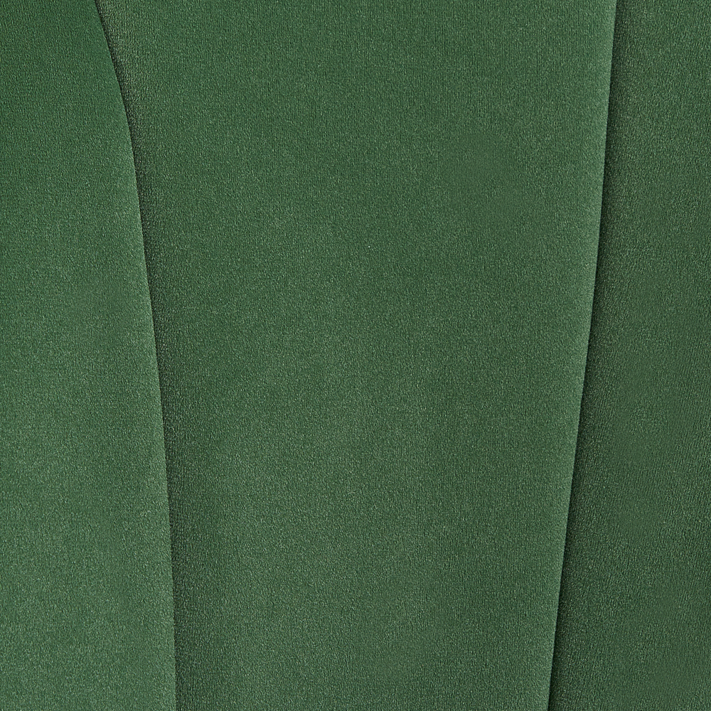 Poltrona in velluto Verde con base in metallo dorato Sedia a vasca con rotondo Glam Retro Living Room