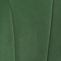 Poltrona in velluto Verde con base in metallo dorato Sedia a vasca con rotondo Glam Retro Living Room
