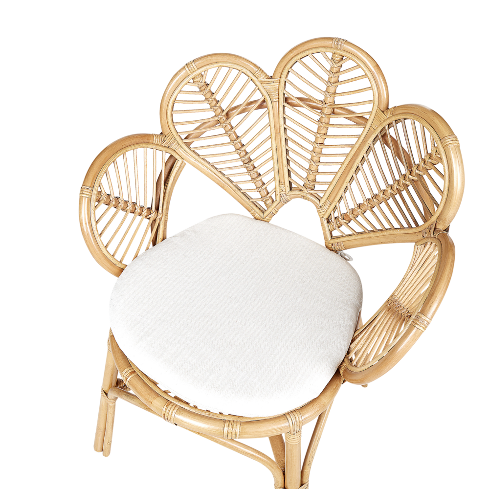 Sedia pavone sedia in cotone rattan giardino esterno interno boho