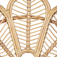 Sedia pavone sedia in cotone rattan giardino esterno interno boho