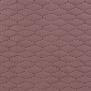 Letto imbottito in velluto rosa 90 x 200 con struttura imbottita a nido d'ape trapuntato stile classico