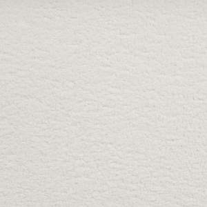 Divano angolare a 3 posti a sinistra Bouclè bianco Braccioli imbottiti a binario Cuscini aggiuntivi Stile moderno minimalista