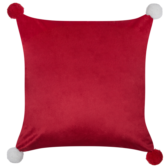 Set di 2 cuscini decorativi in tessuto poliestere rosso con motivo natalizio Tartan 45 x 45 cm