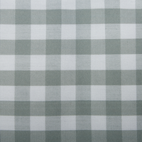 Set di 2 cuscini decorativi verde e bianco con motivo a scacchi quadrato con bottoni 45 x 45 cm soggiorno camera da letto