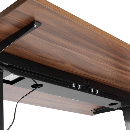 Portacavi in metallo nero da fissare sotto la scrivania regolabile elettricamente scrivania destin ufficio cameretta