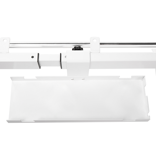 Portacavi in metallo bianco da fissare sotto la scrivania regolabile manualmente scrivania destin ufficio cameretta