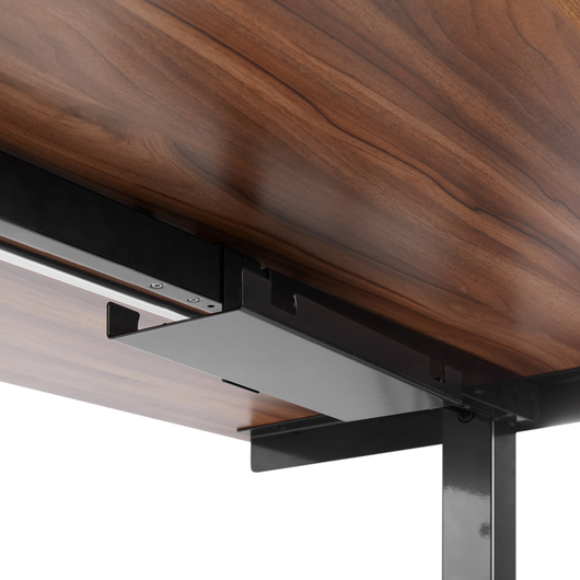 Portacavi in metallo nero da fissare sotto la scrivania regolabile manualmente scrivania destin ufficio cameretta