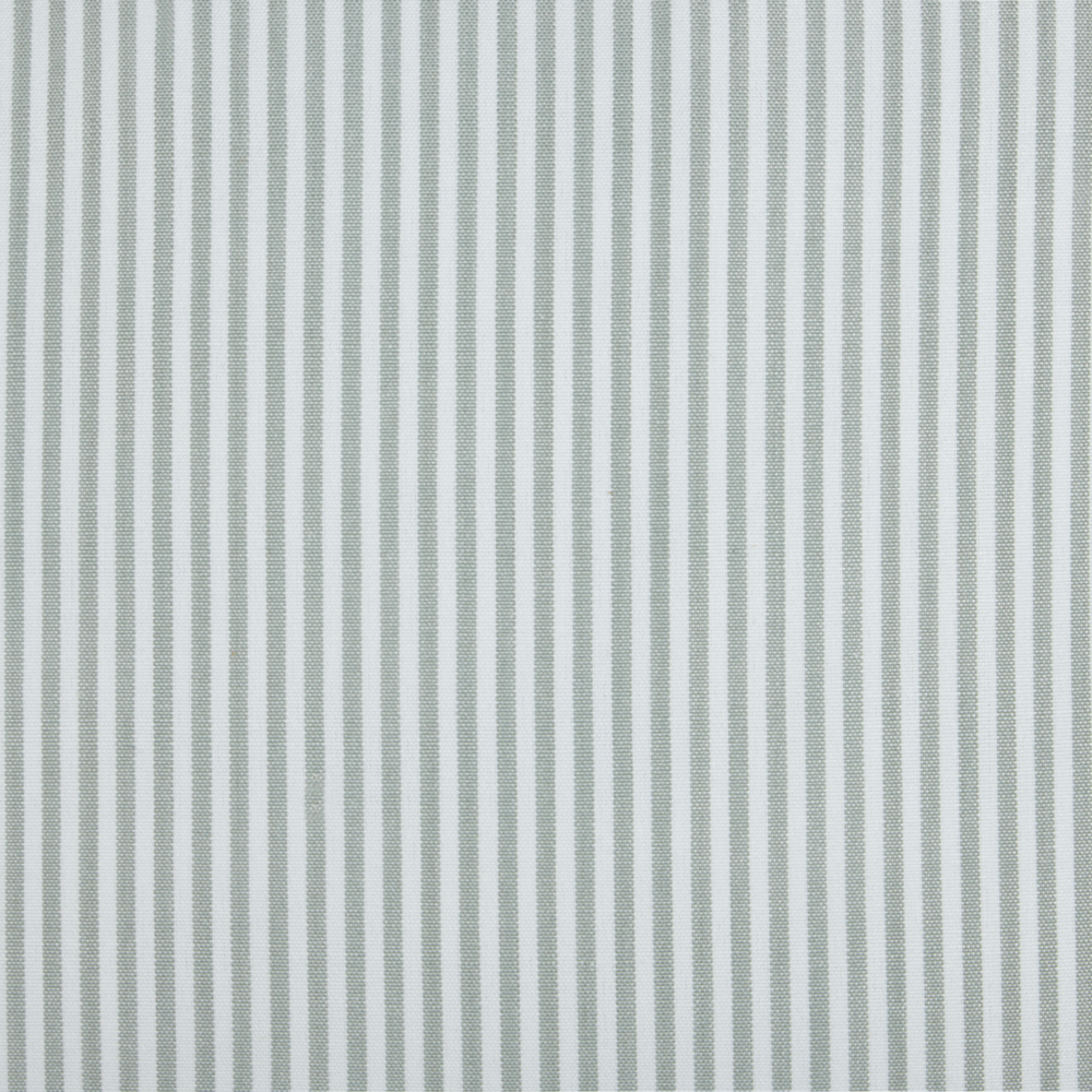 Set di 2 cuscini verde e bianco a righe quadrato con Bottoni 45 x 45 cm stile moderno