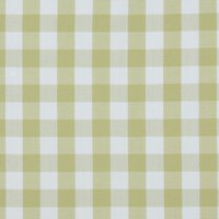 Set di 2 cuscini decorativi a quadretti verde oliva e bianco con bottoni 45 x 45 cm soggiorno camera da letto