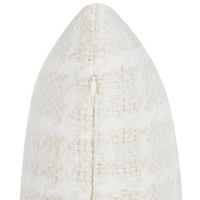 Set di 2 cuscini sparsi in tessuto beige 45 x 45 cm con motivo a scacchiera Rivestimento in stile tessile