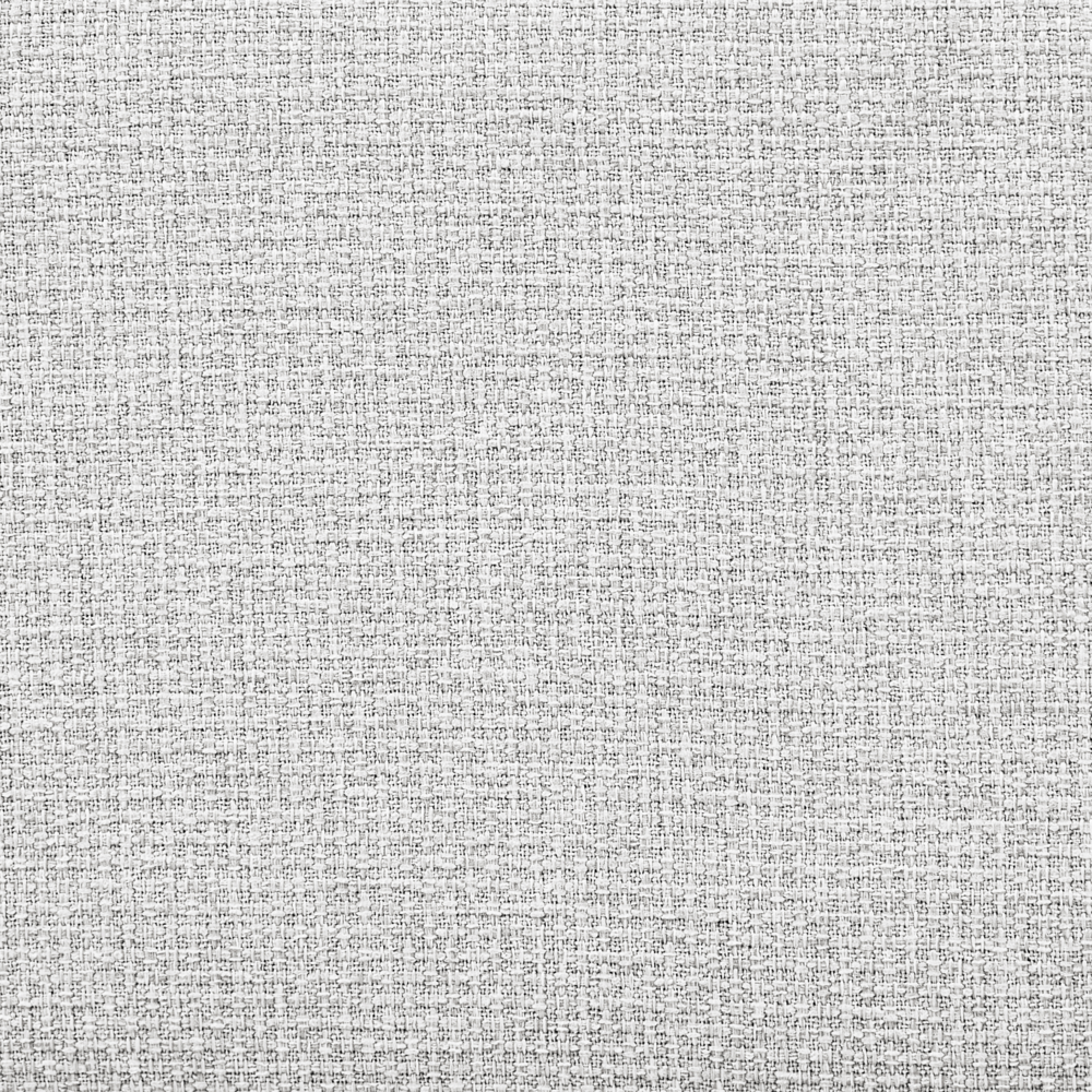 Letto singolo 90 x 200 in tessuto grigio chiaro con rete a doghe senza testiera