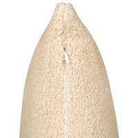 Set di 2 cuscini decorativi Sand Beige Boucle 45 x 45 cm fodera rimovibile con cerniera Accessori decorativi Boho