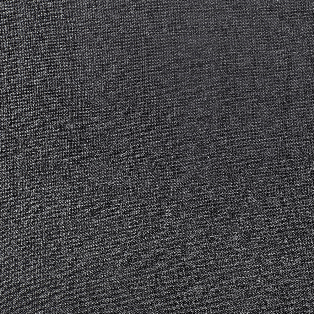 Set di 2 cuscini in lino e cotone nero sfoderabili con bottoni decorativi 30 x 50 cm soggiorno camera da letto