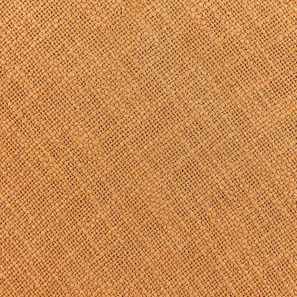 Set di 2 cuscini decorativi cotone arancione 45 cm rotondi con nappe accessori decorativi moderni boho