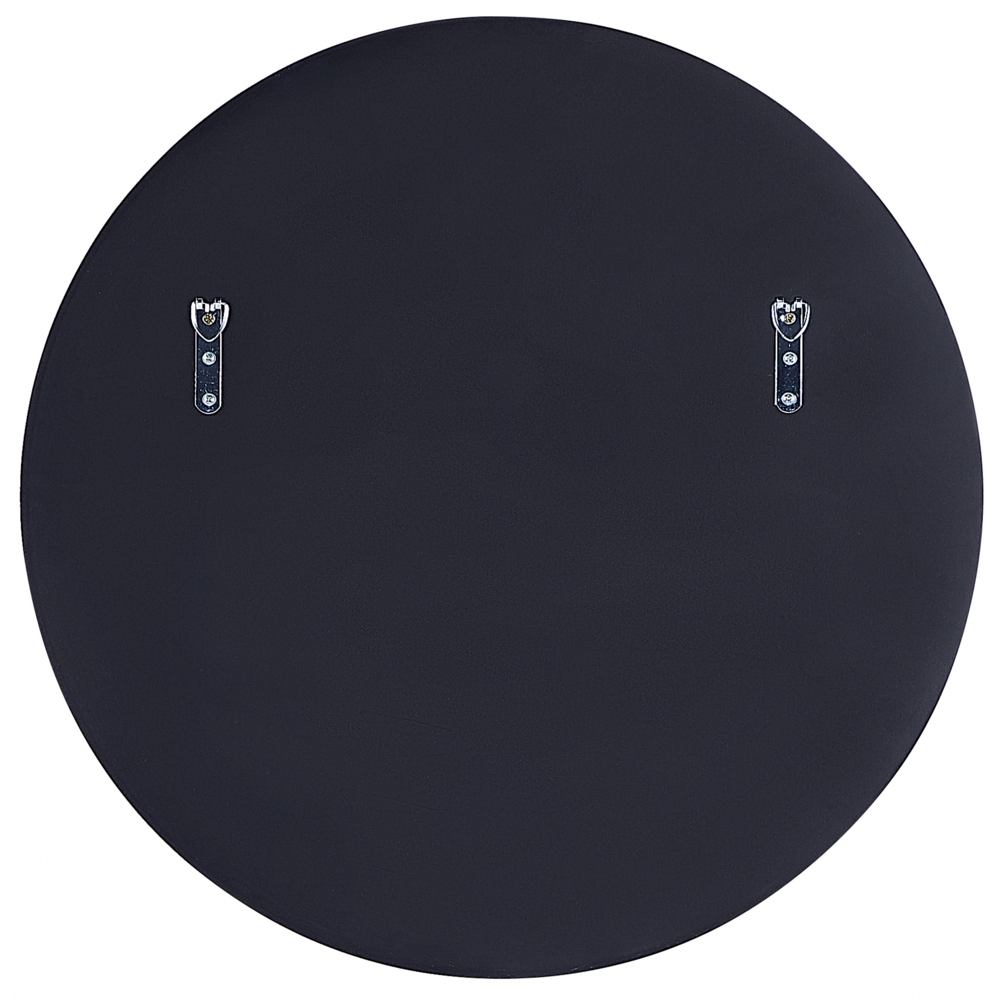 Specchio da parete rotondo con cornice dorata 57 cm motivo foglia bagno soggiorno retrò